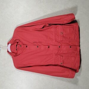 2/$20 04530 Talbots rust cotton chore jacket barn coat L